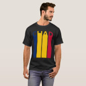 Tsjaadse vlag Tsjaad T-shirt (Voorkant volledig)