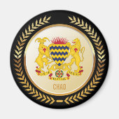 Tsjaadse wapenstilstand magneet (Voorkant)