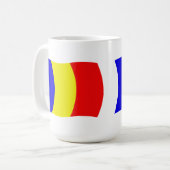 Tsjad Vlag Mok (Voorkant links)