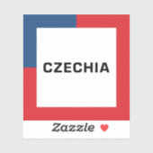 Tsjechië 01A Sticker (Vel)