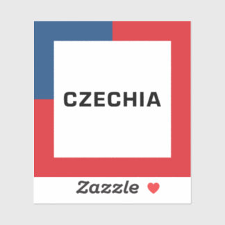 Tsjechië 01A Sticker