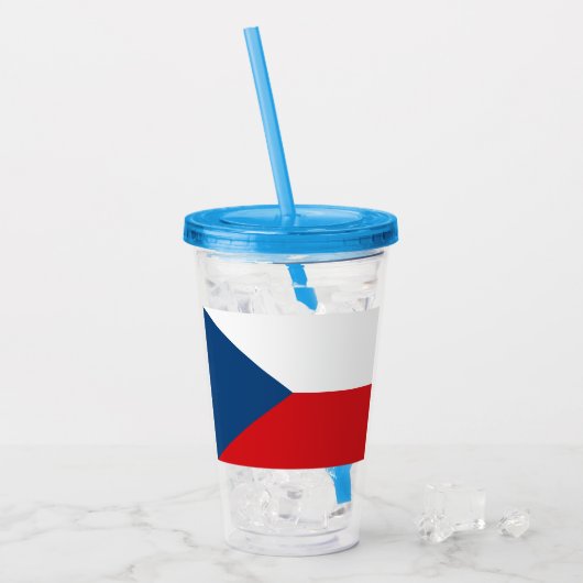 Tsjechië Acryl Drinkbeker (Voorkant ijs)