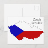 Tsjechië Briefkaart (Voorkant / Achterkant)