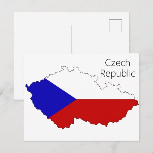 Tsjechië Briefkaart (Voorkant / Achterkant)
