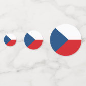 Tsjechië Confetti, partij, Tsjechische vlag Confetti (Voorkanten)