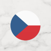 Tsjechië Confetti, partij, Tsjechische vlag Confetti (Kleine voorkant)