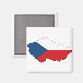 Tsjechië CZ Magneet (Voorkant / Achterkant)