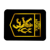 Tsjechië Emblem Magneet (Horizontaal)