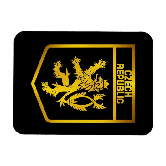 Tsjechië Emblem Magneet (Horizontaal)