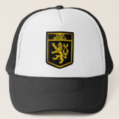 Tsjechië Emblem Trucker Pet (Voorkant)