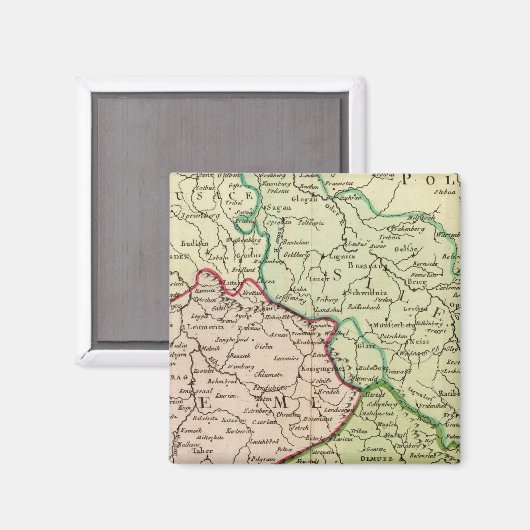 Tsjechië en Polen Magneet (Voorkant / Achterkant)