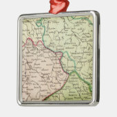 Tsjechië en Polen Metalen Ornament (Links)