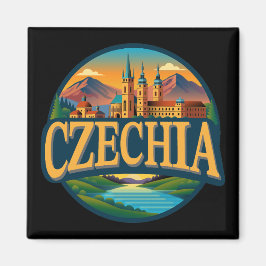 Tsjechië Europa Magneet