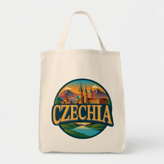 Tsjechië Europa Tote Bag (Voorkant)