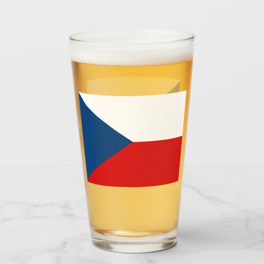Tsjechië Glas (Voorkant gevuld)