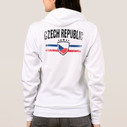 Tsjechië Hoodie (Achterkant)