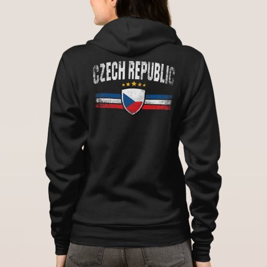 Tsjechië Hoodie (Achterkant)