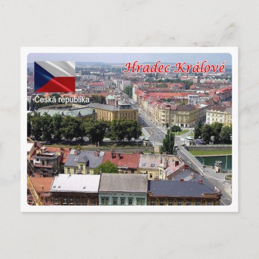 Tsjechië - Hradec - Kralové - Briefkaart (Voorkant)