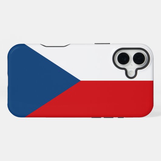 Tsjechië iPhone Hoesje (Achterkant horizontaal)