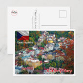 Tsjechië - Karlovy Vary - Briefkaart (Voorkant / Achterkant)