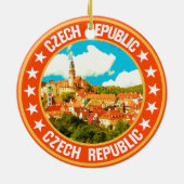 Tsjechië Keramisch Ornament (Achterkant)