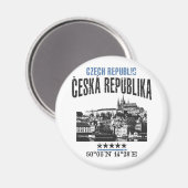 Tsjechië Magneet (Voorkant / Achterkant)