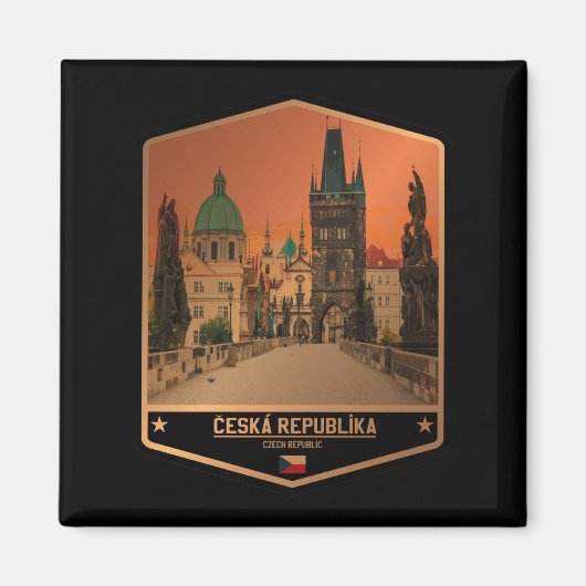 Tsjechië Magneet (Voorkant)