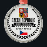 Tsjechië Metalen Ornament<br><div class="desc">Tsjechië</div>