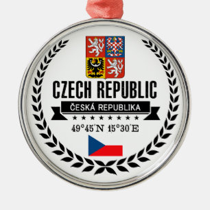 Tsjechië Metalen Ornament
