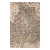 Tsjechië Mini Klembord (Achterkant)