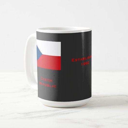 Tsjechië* Mok / Česká republika Mok (Voorkant links)