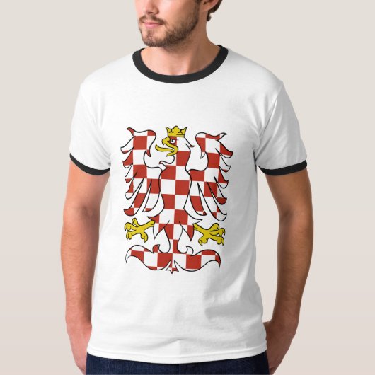 Tsjechië Moraviair Eagle T-Shirt (Voorkant)