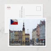 Tsjechië - Ostrava - Briefkaart (Voorkant / Achterkant)