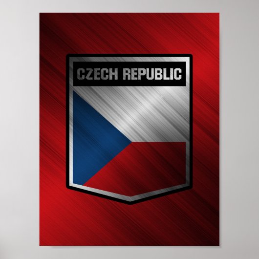 Tsjechië Poster (Voorkant)