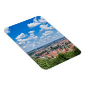 Tsjechië. Praag. Ademhalend uitzicht Hoesje-Mat Magneet (Rechterzijde)