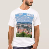 Tsjechië. Praag. Ademhalend uitzicht Hoesje-Mat T-shirt (Voorkant)