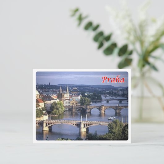 Tsjechië - Praag - Briefkaart (Staand voorkant)