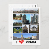 Tsjechië - Praag - Briefkaart (Voorkant / Achterkant)