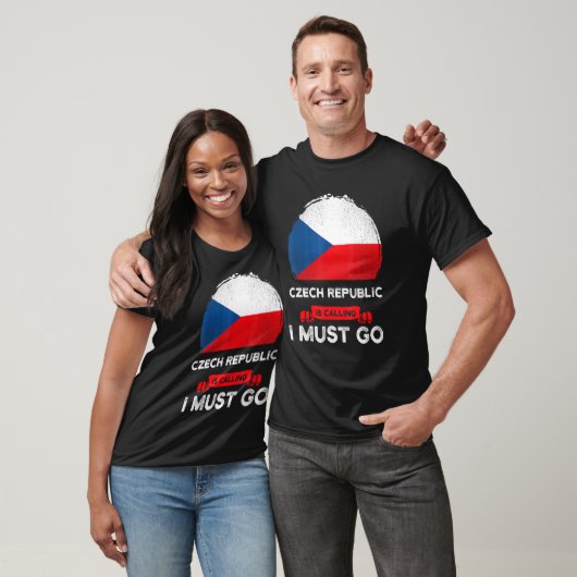 Tsjechië roept op tot Tsjechische vlag haar T-shirt (Unisex)