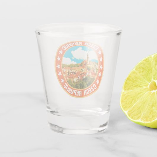 Tsjechië Shot Glas (Achterkant)
