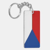 Tsjechië Sleutelhanger (Voorkant Links)