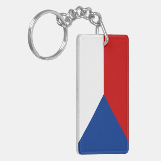 Tsjechië Sleutelhanger (Voorkant Links)