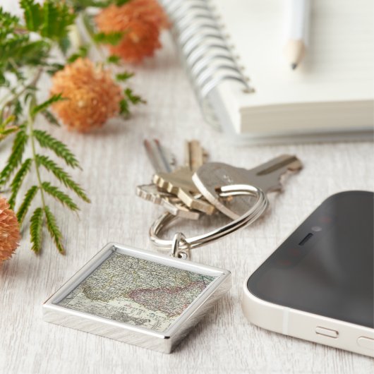 Tsjechië Sleutelhanger (Zijkant)