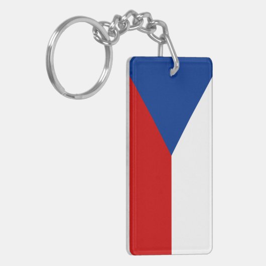 Tsjechië Sleutelhanger (Voorkant Links)