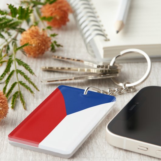 Tsjechië Sleutelhanger (Voorkant Rechts)