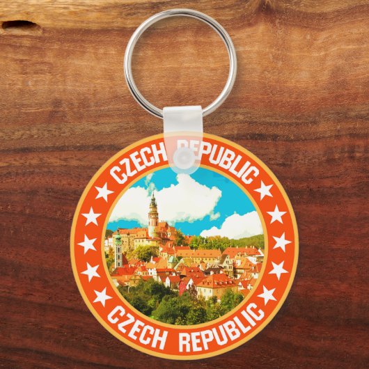 Tsjechië Sleutelhanger (Achterkant)