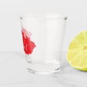 Tsjechië staat in mijn hart shot glas (Rechts)