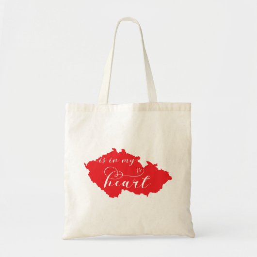 Tsjechië staat in mijn hart tote bag (Voorkant)
