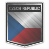 Tsjechië Sticker (Voorkant)