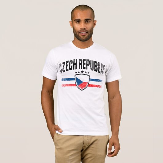 Tsjechië T-shirt (Voorkant volledig)